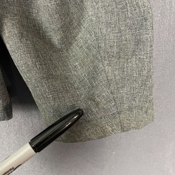 Tommy Hilfiger Jacket Men's XL Heather Gray Mock Neck Full Zip Textured Outdoor - Picture 8 of 16